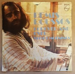 DEMIS ROUSSOS - FOREVER AND EVER / VELVET MORNINGS (1973) - 7'' 45 DEVİR SINGLE PLAK