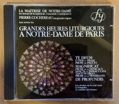 PIERRE COCHEREAU - GRANDES HEURES LITUGIQUES A NOTRE DAME DE PARIS (1973) - CD 1993 EDITION 2.EL