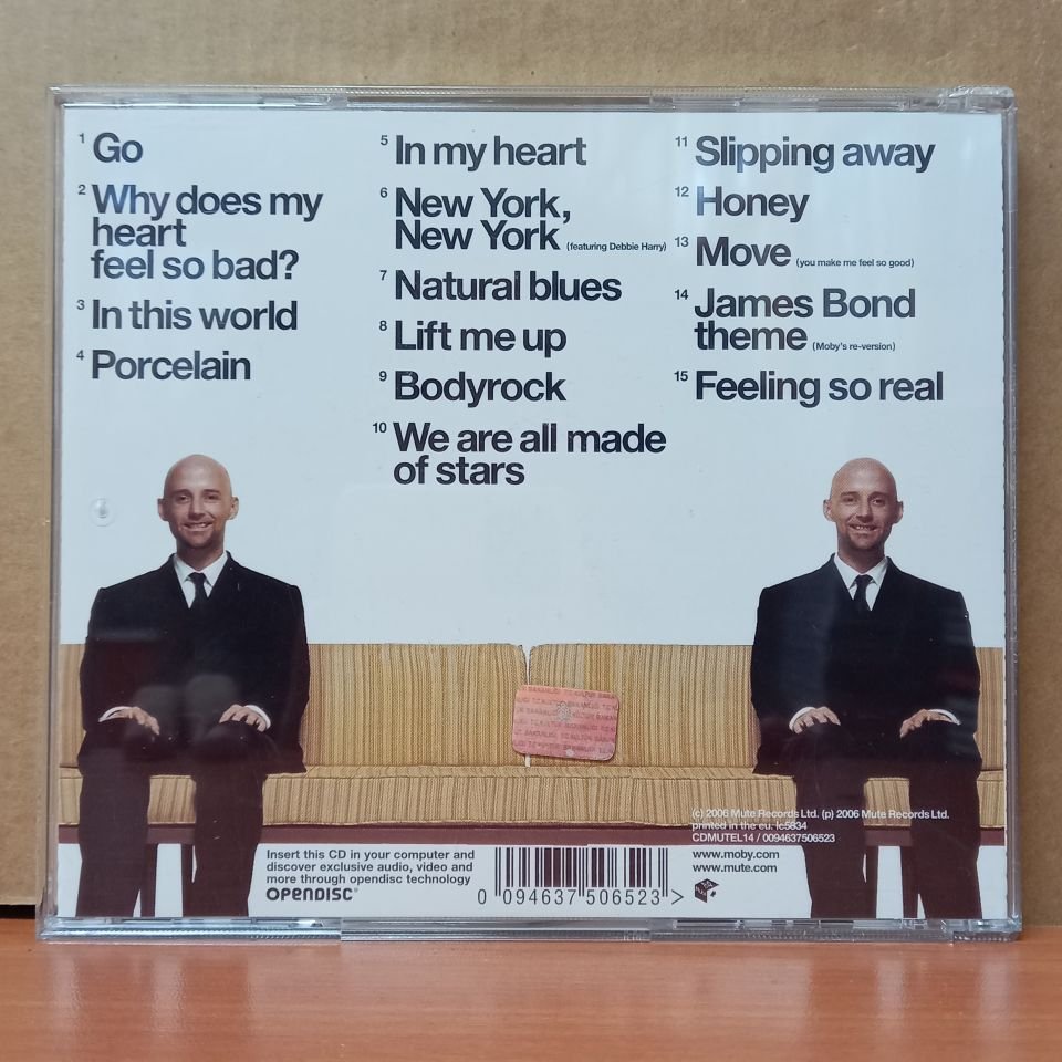 MOBY - GO / THE VERY BEST OF MOBY (2006) - CD 2.EL