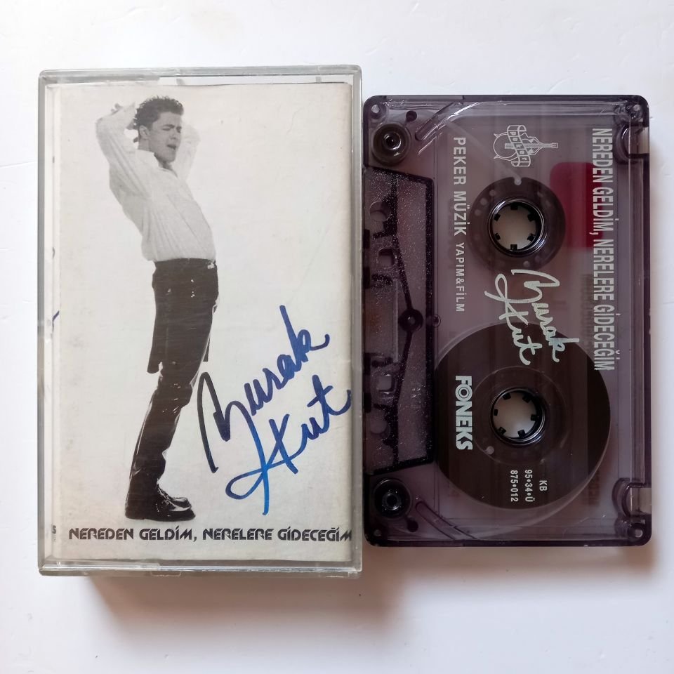 BURAK KUT - NEREDEN GELDİM NERELERE GİDECEĞİM (1995) - KASET 2.EL