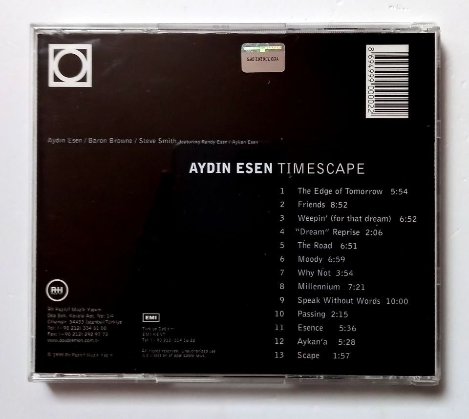 AYDIN ESEN – TIMESCAPE (1999) - CD 2.EL