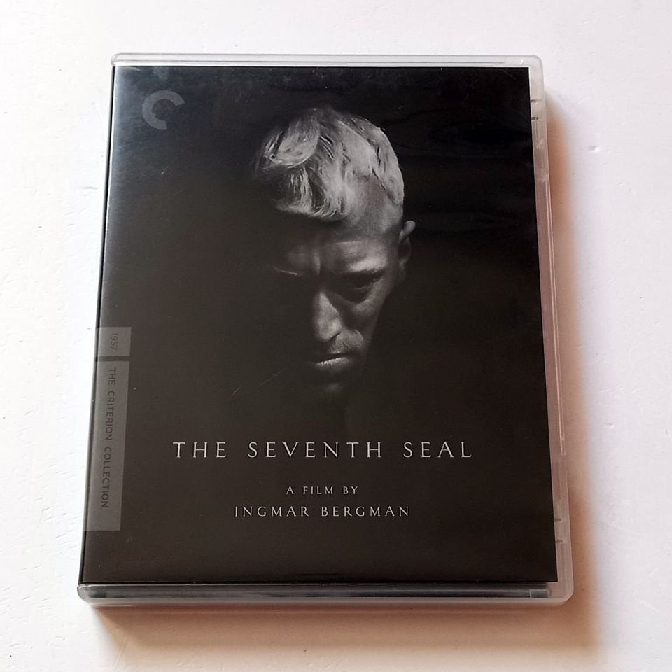 THE SEVENTH SEAL / DET SJUNDE INSEGLET - MAX VON SYDOW, GUNNAR BJÖRNSTRAND - YÖN.: INGMAR BERGMAN -  BLU-RAY BOOKLET INNER PRINTING REGION A TR ALTYAZI YOKTUR 2.EL