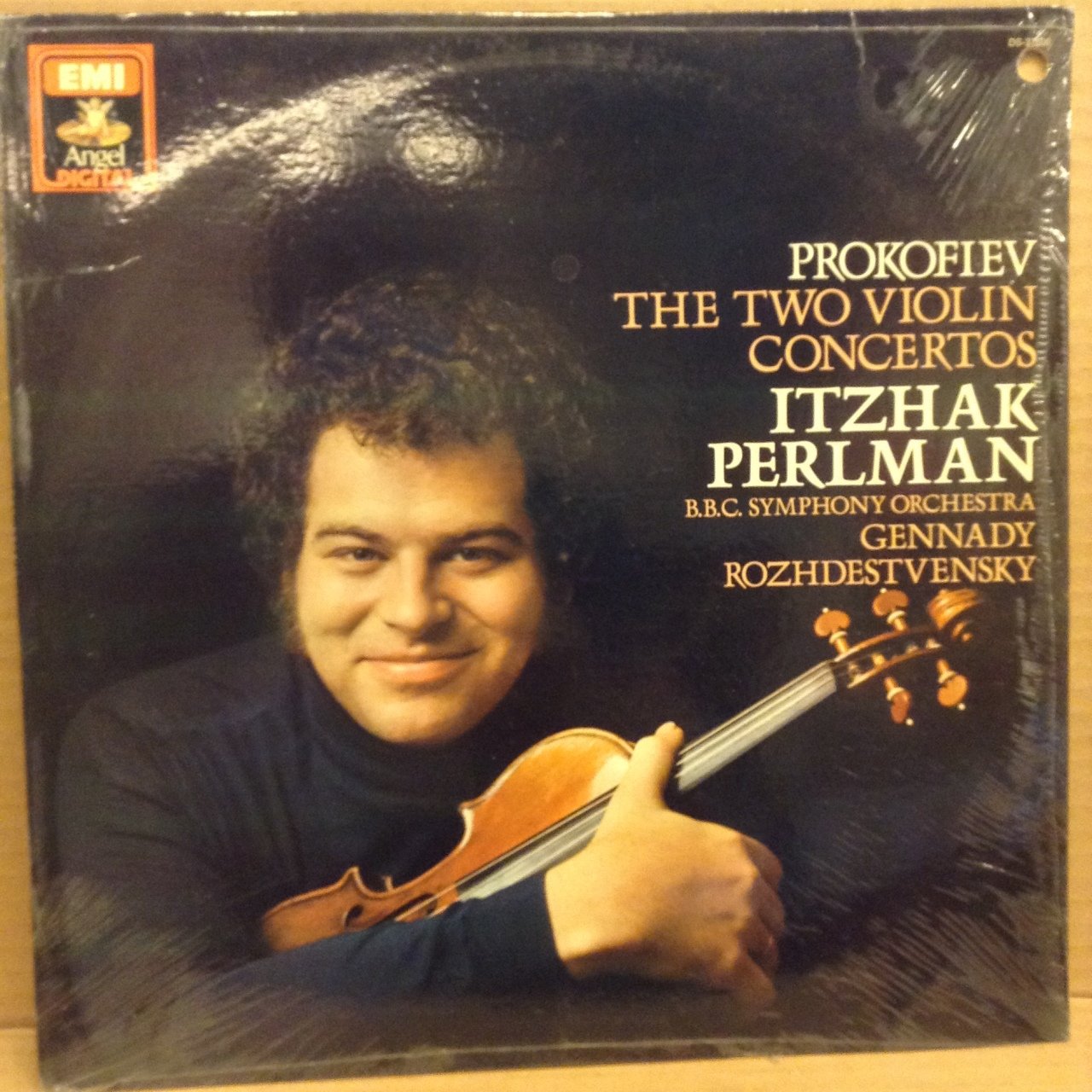 PROKOFIEV - THE TWO VIOLIN CONCERTOS ITZHAK PERLMAN 1982 DÖNEM BASKISI SIFIR PLAK