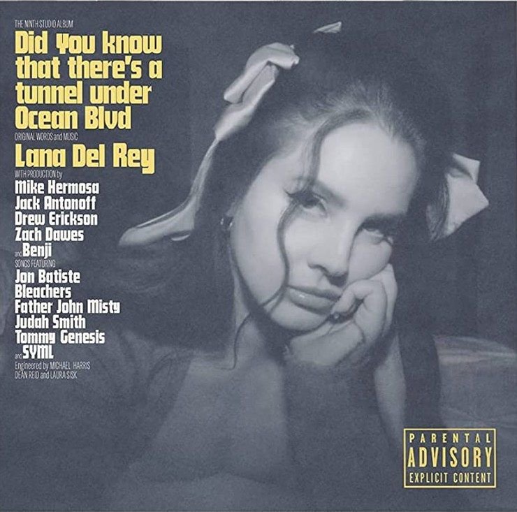 LANA DEL REY - DID YOU KNOW THAT THERE'S A TUNNEL UNDER OCEAN BLVD (2023) - CD SIFIR