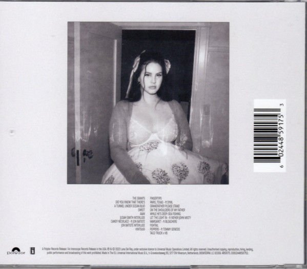 LANA DEL REY - DID YOU KNOW THAT THERE'S A TUNNEL UNDER OCEAN BLVD (2023) - CD SIFIR