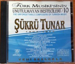 TÜRK MUSİKİ'SİNİN UNUTULMAYAN BESTECİLERİ 10 / ŞÜKRÜ TUNAR 1907-1962 (1993) GÖKSOY CD 2.EL