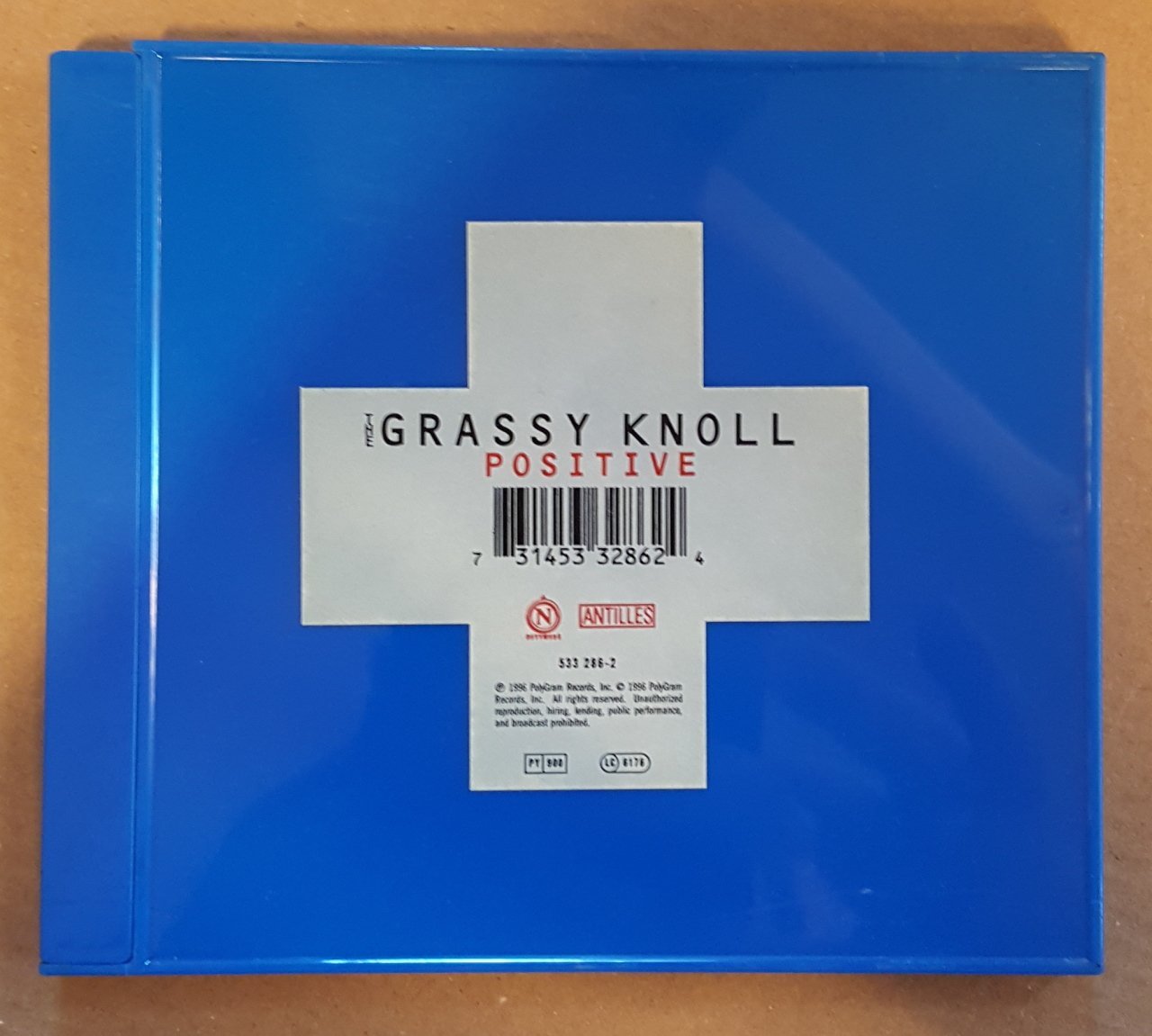 GRASSY KNOLL - POSITIVE (1996) - CD FUTURE JAZZ DOWNTEMPO2.EL