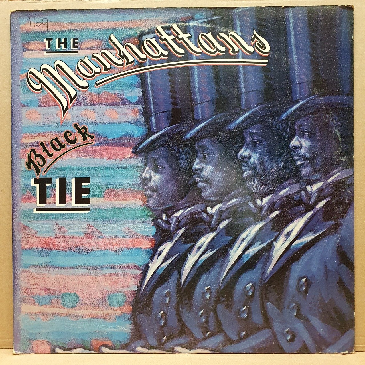 THE MANHATTANS - THE  BLACK TIE (1981) - LP 2.EL PLAK
