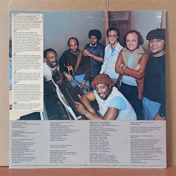 TYS VAN LEER – NICE TO HAVE MET YOU (1978) - LP 2.EL PLAK