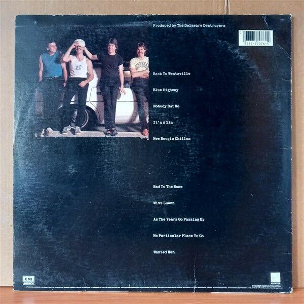 GEORGE THOROGOOD & THE DESTROYERS – BAD TO THE BONE (1982) - LP 2. EL PLAK