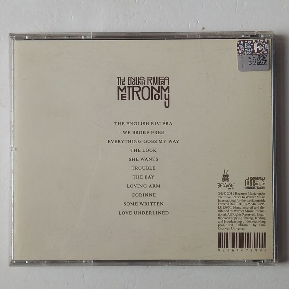 METRONOMY – THE ENGLISH RIVIERA (2011) - CD 2.EL