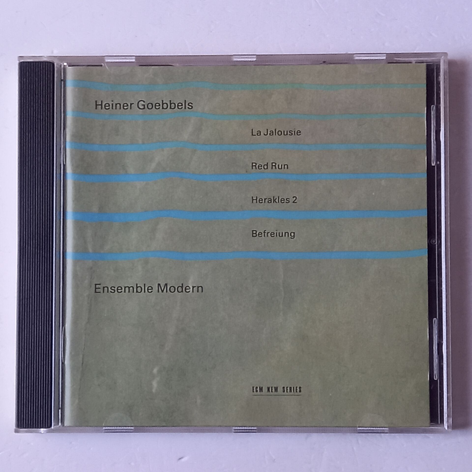 HEINER GOEBBELS, ENSEMBLE MODERN – LA JALOUSIE / RED RUN / HERAKLES 2 / BEFREIUNG (1993) - CD 2.EL