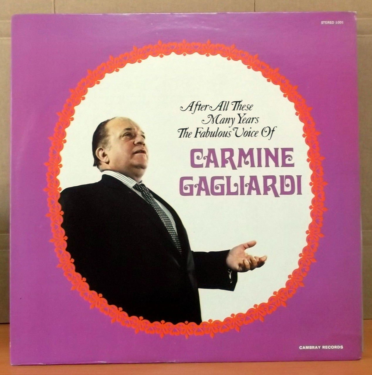 CARMINE CAGLIARDI Latin LP 2.EL