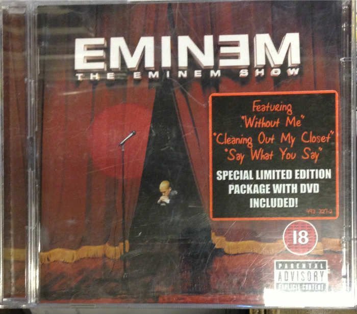 EMINEM SHOW CD + DVD LTD EDT 2.EL