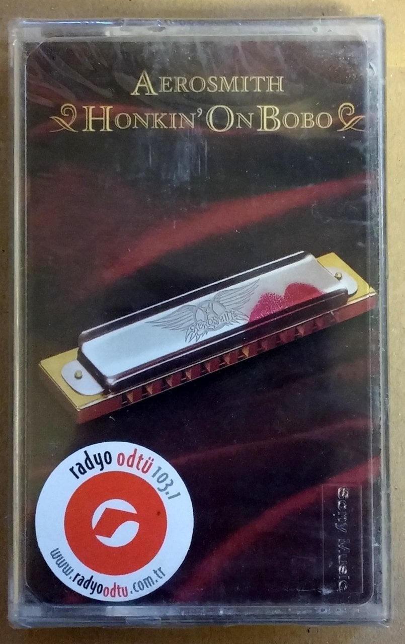 AEROSMITH - HONKIN ON BOBO CASSETTE 2004 SONY MADE IN TURKEY ''NEW''