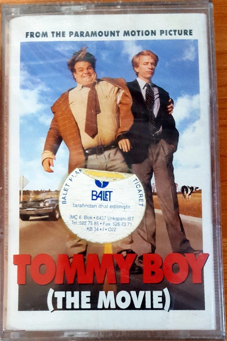 TOMMY BOY (THE MOVIE) - SOUNDTRACK CASSETTE MADE IN GERMANY ''NEW''