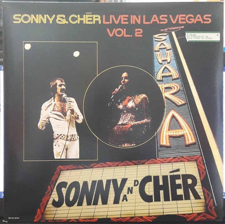 SONNY & CHER - LIVE IN LAS VEGAS VOL.2 (1973) - 2.EL 2PLAK