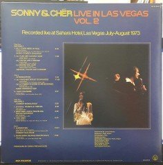 SONNY & CHER - LIVE IN LAS VEGAS VOL.2 (1973) - 2.EL 2PLAK
