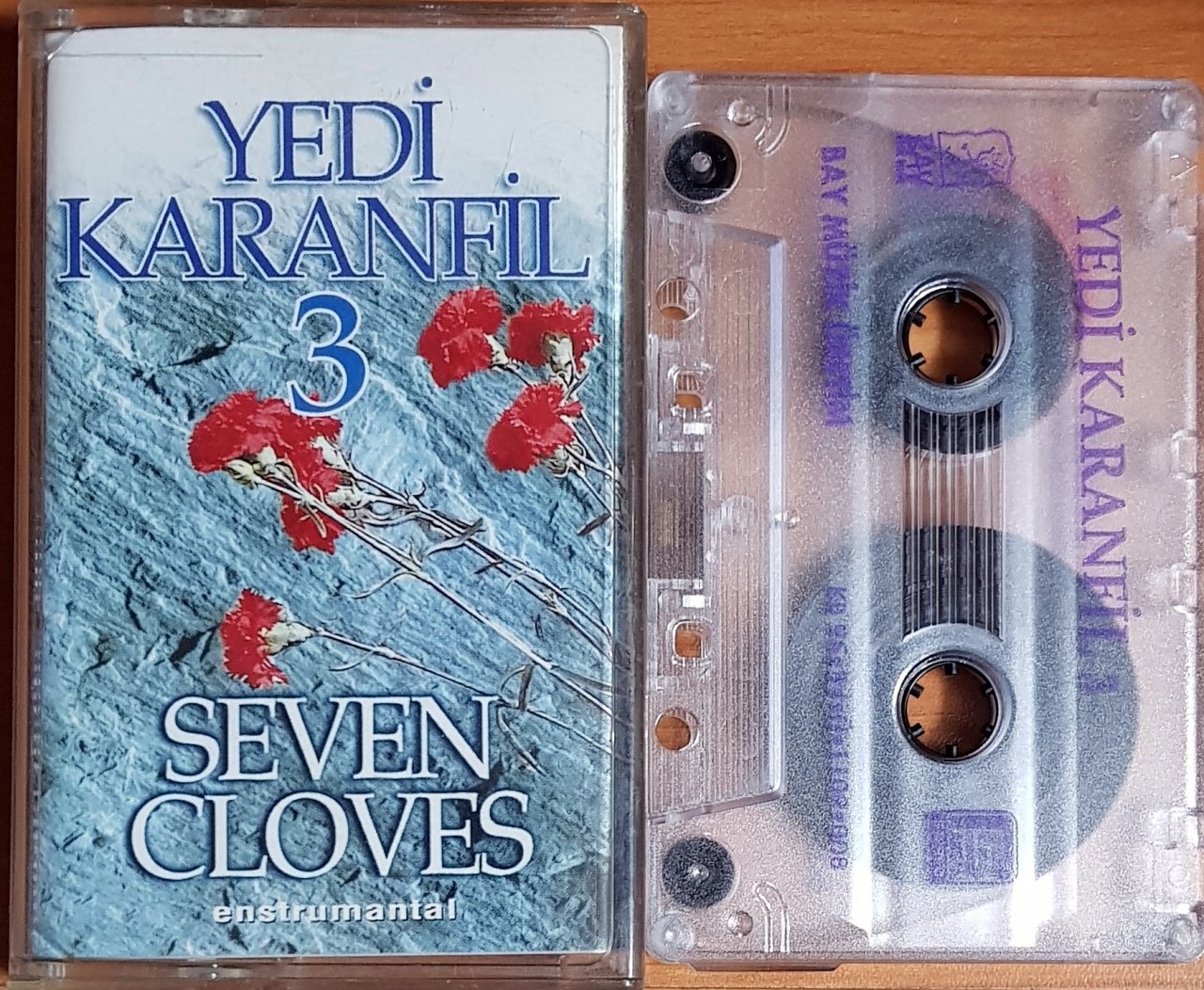 YEDİ KARANFİL 3 / SEVEN CLOVES 3 (1995) BAY MÜZİK KASET 2.EL