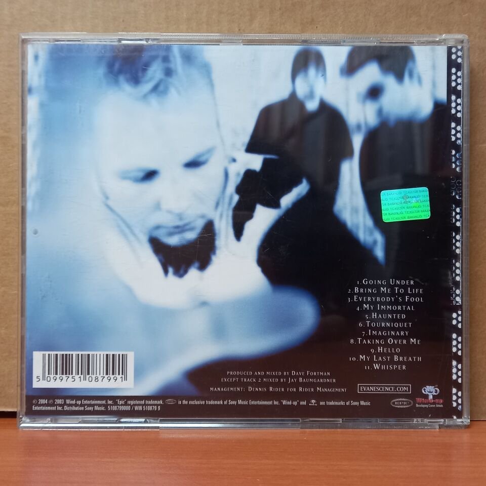 EVANESCENCE - FALLEN (2004) - CD 2.EL