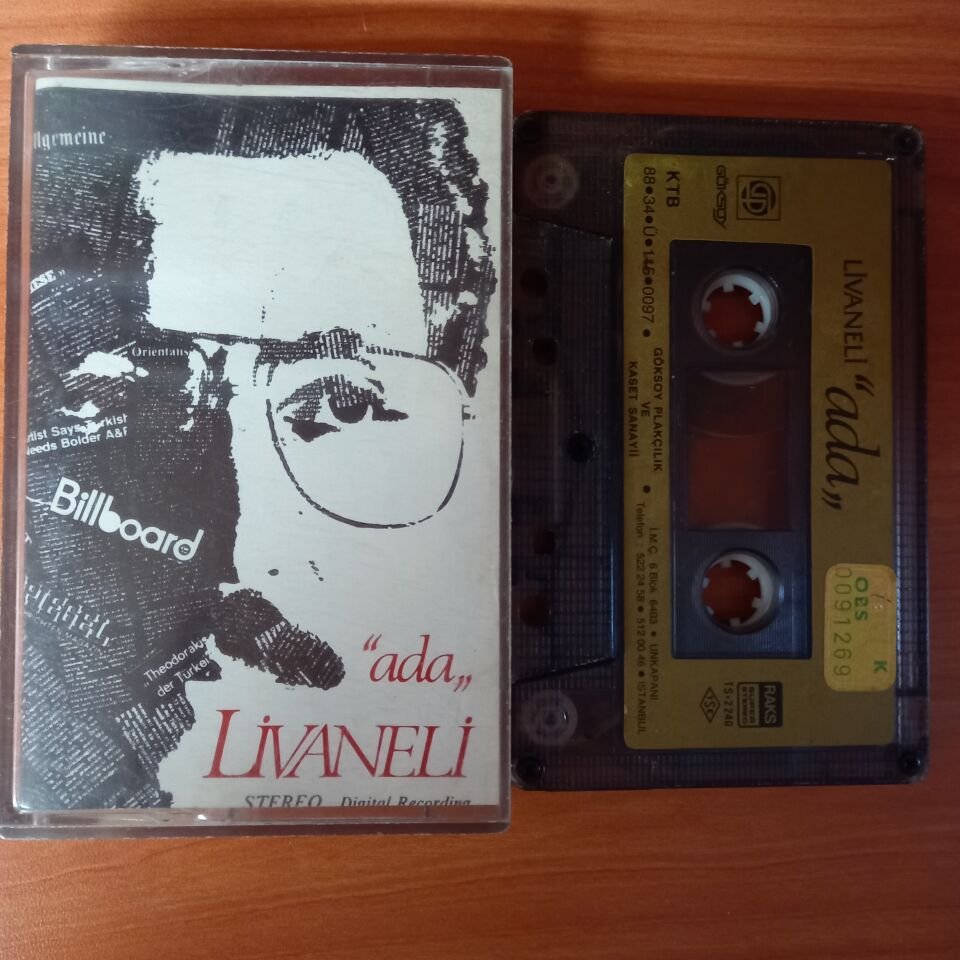 ZÜLFÜ LİVANELİ - ADA (1988) - KASET 2.EL