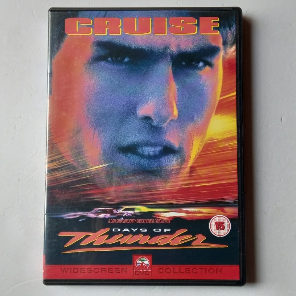 DAYS OF THUNDER - TOM CRUISE - DVD 2.EL