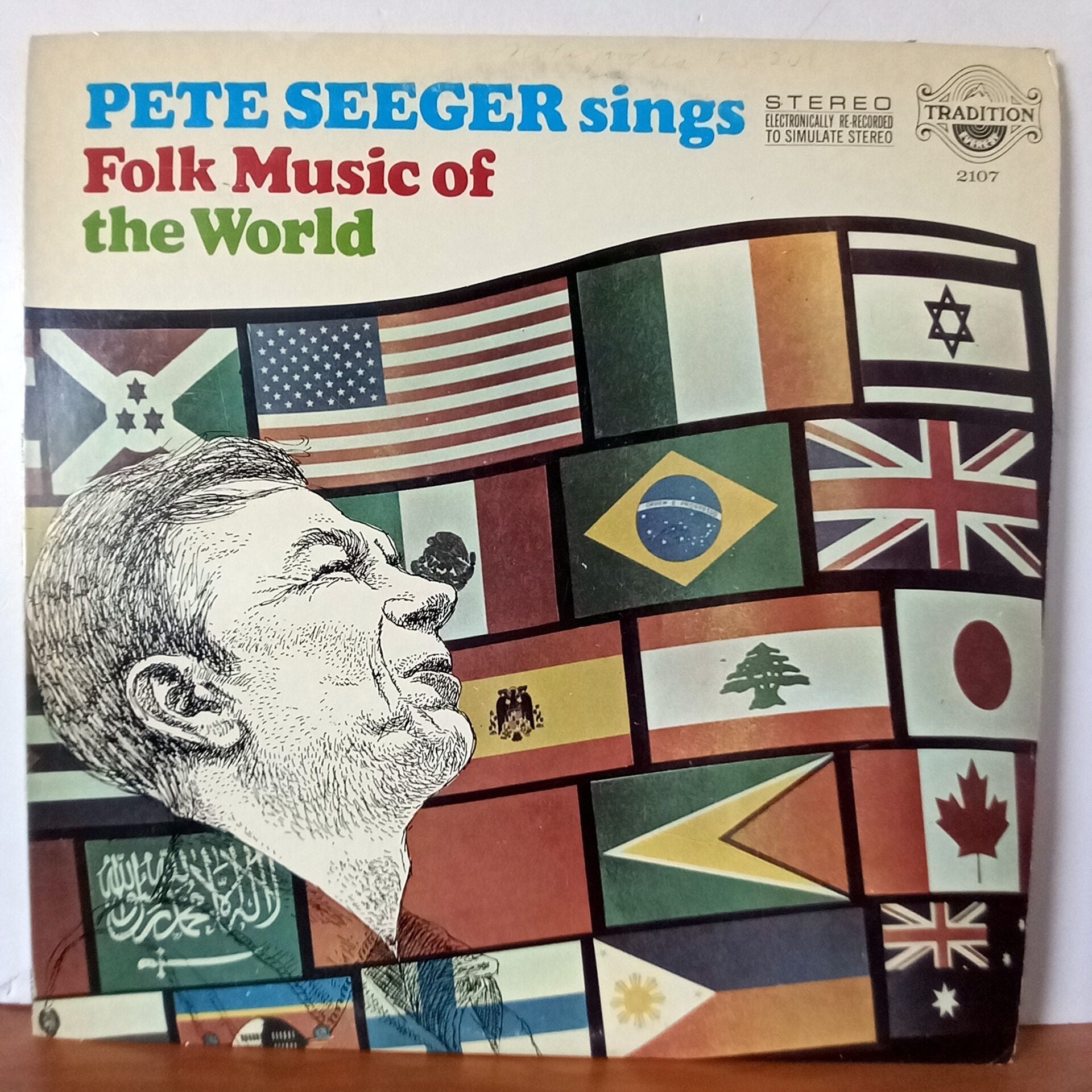 PETE SEEGER – SINGS FOLK MUSIC OF THE WORLD (1973) - LP 2.EL PLAK