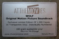 ENNIO MORRICONE - WOLF (1994) - SOUNDTRACK - SIFIR PLAK