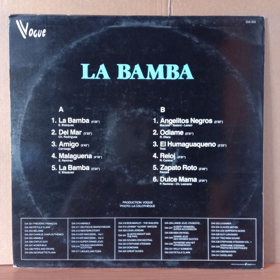 LOS DIABLOS DEL PARAGUAY – LA BAMBA (1980) - LP 2.EL PLAK