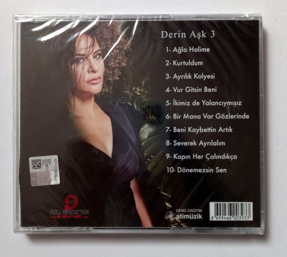 ZARA – DERİN AŞK 3 (2018) - CD SIFIR