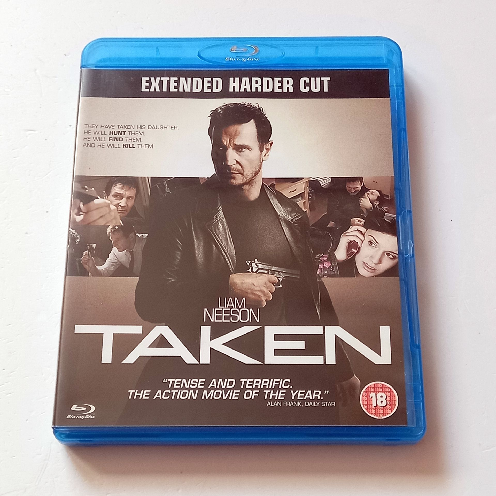 TAKEN - LIAM NEESON, MAGGIE GRACE - YÖN.: PIERRE MOREL -  BLU-RAY REGION B, C TR ALTYAZI YOKTUR 2.EL