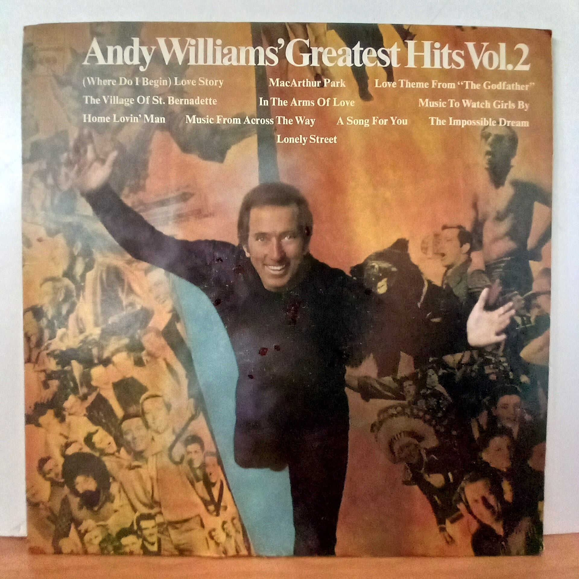 ANDY WILLIAMS – ANDY WILLIAMS' GREATEST HITS VOL. 2 (1973) - LP 2.EL PLAK