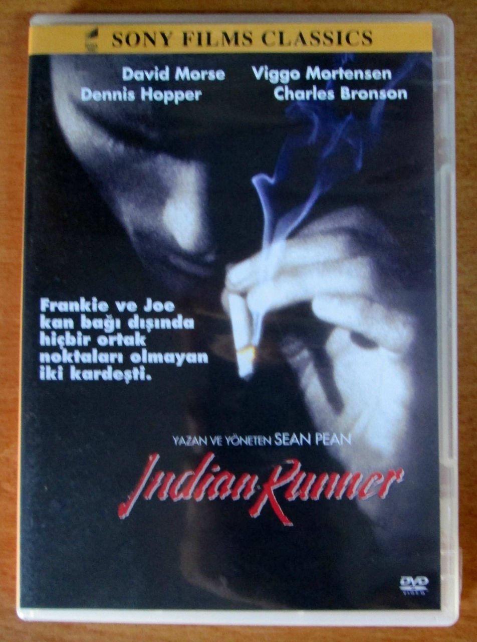 THE INDIAN RUNNER - DAVID MORSE - VIGGO MORTENSEN - DENNIS HOPPER - CHARLES BRONSON - SEAN PENN - DVD 2.EL