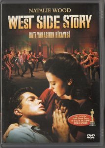 WEST SIDE STORY - BATI YAKASININ HİKAYESİ - NATALIE WOOD - RICHARD BEYMER - DVD 2.EL