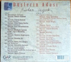 BURHAN İŞİYOK - DÜŞLERİN ADASI - 2CD GAR MÜZİK SIFIR