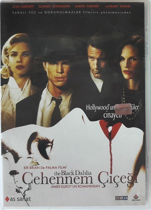 CEHENNEM ÇİÇEĞİ - THE BLACK DAHLIA - JOSH HARTNETT - SCARLETT JOHANSSON - BRIAN De PALMA - DVD 2.EL