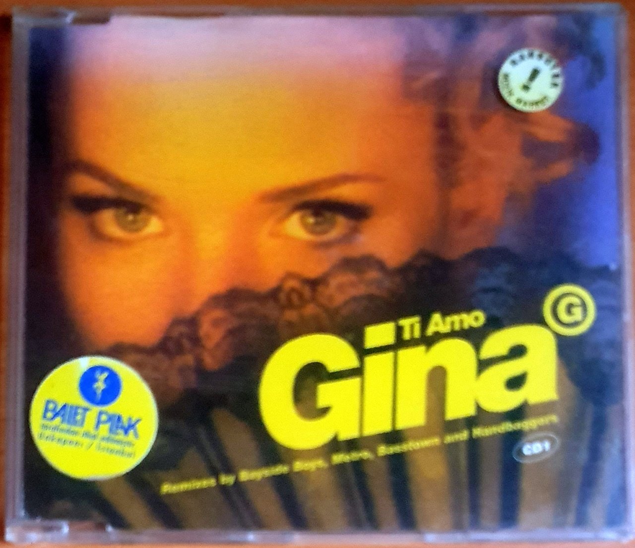 GINA - TI AMO (1997) - CD SINGLE 2.EL
