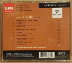 HAYDN - SYMPHONY NO 83 (THE HEN) NO 101 (THE CLOCK) NO 104 (LONDON) / KARAJAN (2005) - CD 2.EL