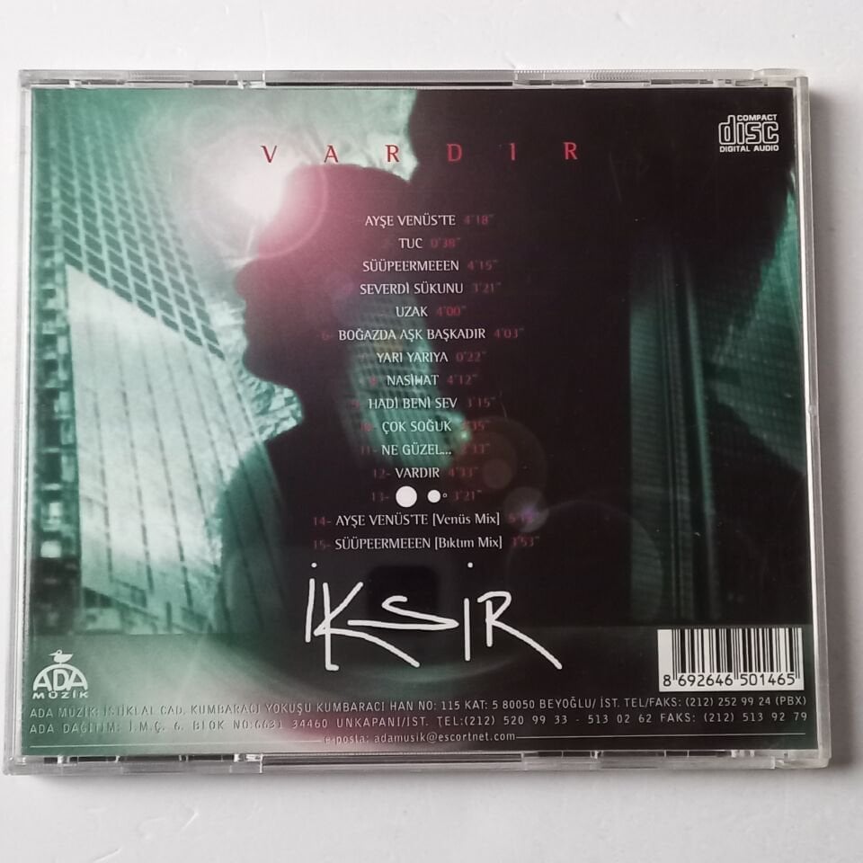 İKSİR – VARDIR (1999) - CD 2.EL