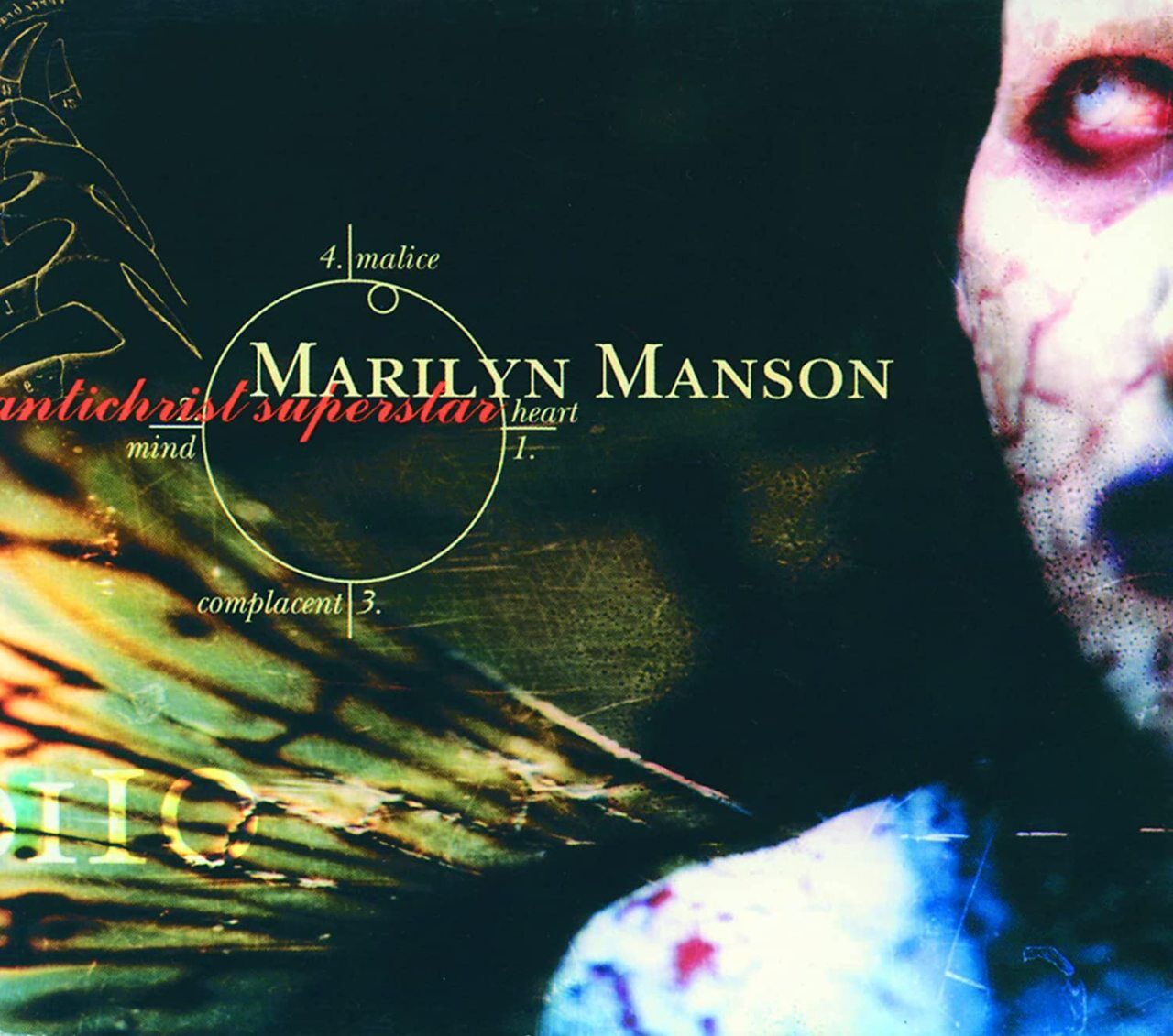 MARILYN MANSON - ANTICHRIST SUPERSTAR (1996) - CD REISSUE JEWEL CASE AMBALAJINDA SIFIR