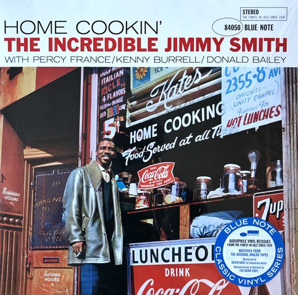 JIMMY SMITH - HOME COOKIN' (1961) - LP BLUE NOTE CLASSIC VINYL SERIES 180GR 2021 EDITION SIFIR PLAK