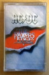 AC/DC  - THE RAZORS EDGE CASSETTE 1990 MMY LTD MADE IN TURKEY ''NEW''
