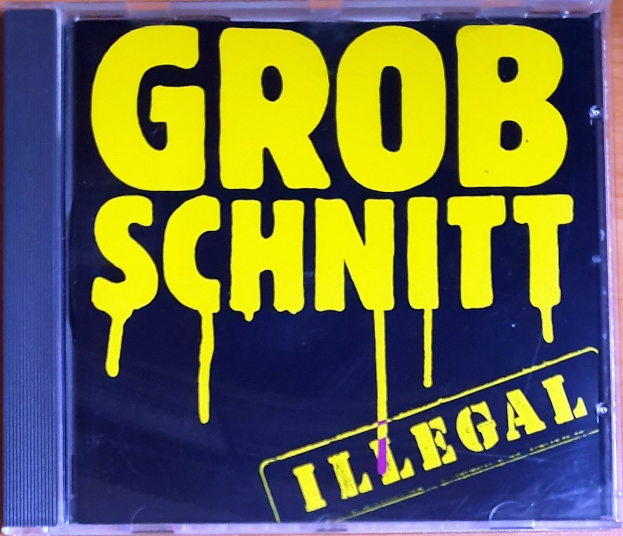 GROBSCHNITT - ILLEGAL (1981) - CD 1989 METRONOME REISSUE 2.EL