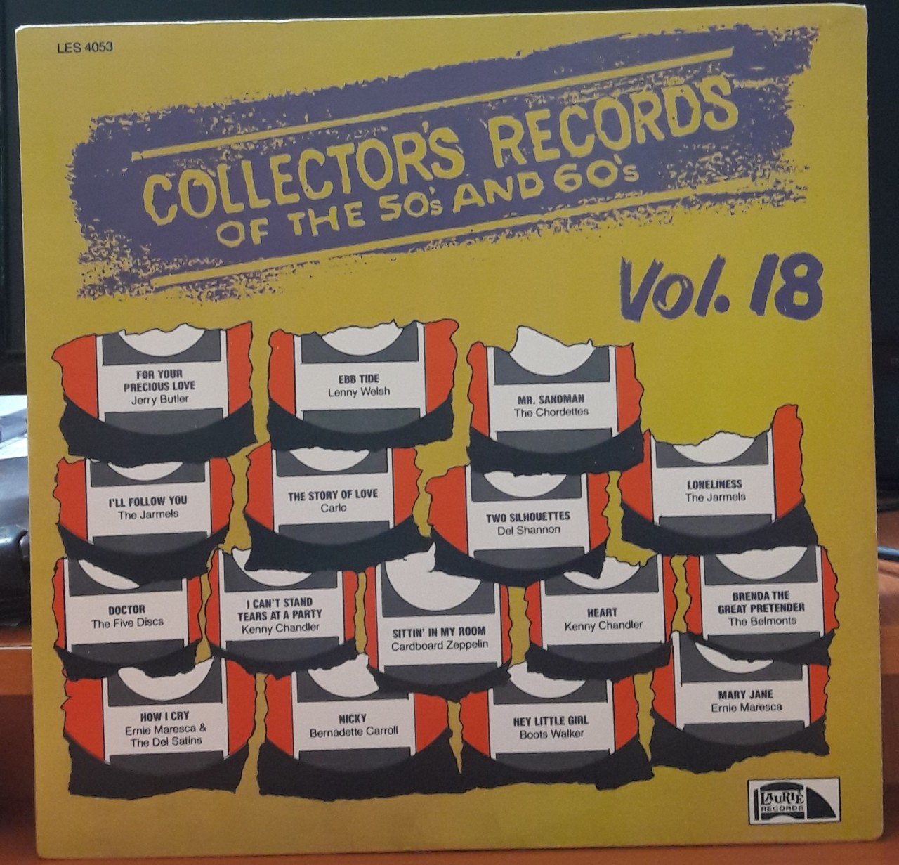 COLLECTOR'S RECORDS OF THE 50's AND 60's VOL.18 - PLAK 2.EL