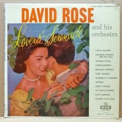DAVID ROSE AND HIS ORCHESTRA - LOVERS' SERENADE (1955) - LP 2.EL PLAK