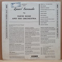 DAVID ROSE AND HIS ORCHESTRA - LOVERS' SERENADE (1955) - LP 2.EL PLAK