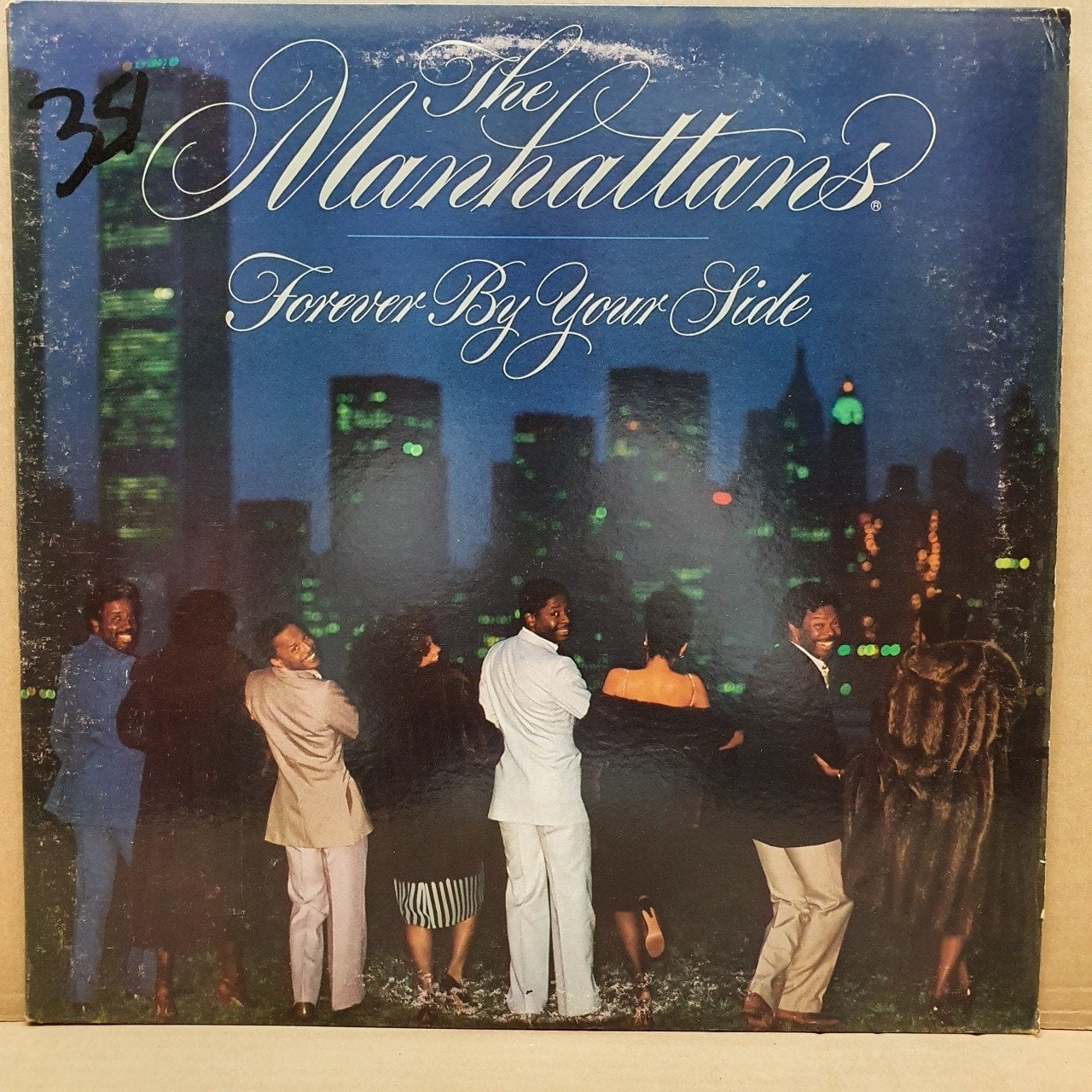 THE MANHATTANS - FOREVER BY YOUR SIDE (1983) - LP 2.EL PLAK