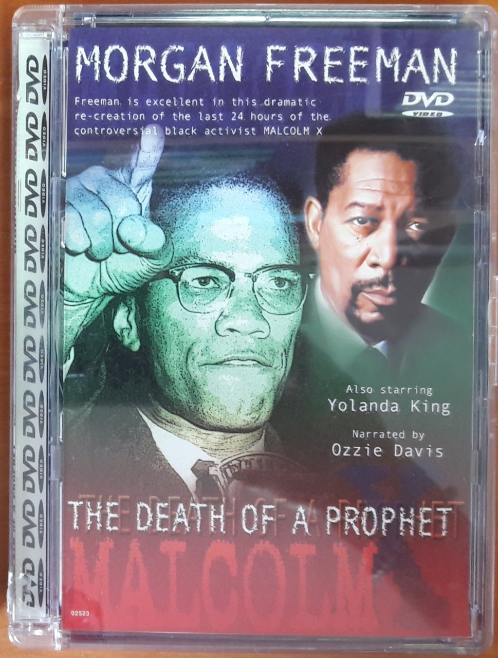 The DEATH OF A PROPHET MALCOLM X - MORGAN FREEMAN - JEWELCASE DVD 2.EL 1. BÖLGE TR ALTYAZI YOKTUR