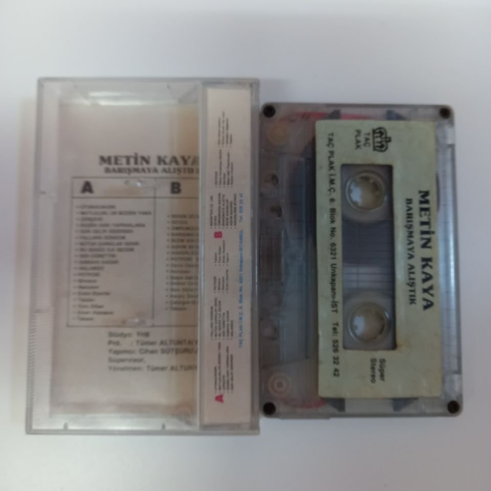 METİN KAYA - BARIŞMAYA ALIŞTIK - KASET 2.EL