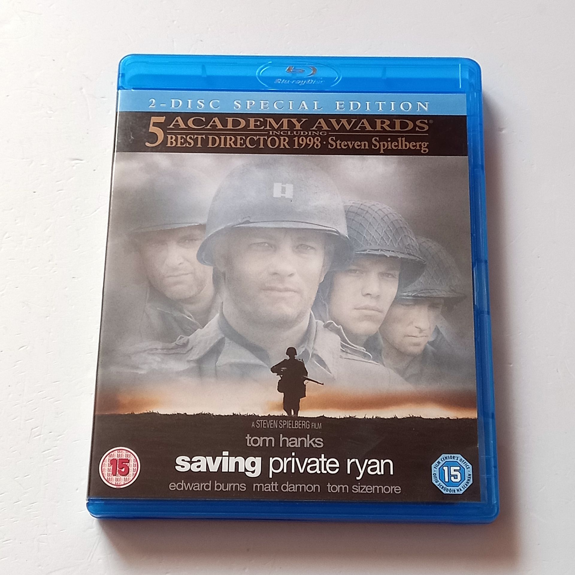 SAVING PRIVATE RYAN - TOM HANKS, MATT DAMON - YÖN.: STEVEN SPIELBERG -  2 X BLU-RAY 2-DISC SET REGION FREE TR ALTYAZI YOKTUR 2.EL